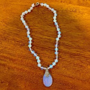 Moonstone necklace